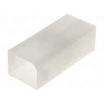 211.020W; Terminals cover; male; for push-on 6.3mm connectors with lock; IMP