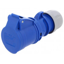 213-6; Connector: AC supply; socket; female; 16A; 230VAC; IEC 60309; IP44; PCE