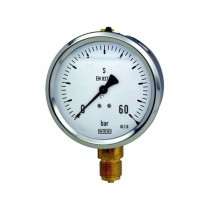 12092381; Manometer; 0÷60 bar; Class: 1,6; 63mm; Thread: G 1/4 B; WIKA 12092381; Manometer; 0÷60 bar; Class: 1,6; 63mm; Thread: G 1/4 B; WIKA