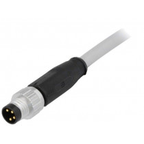 21348000481015; Connector: M8; male; PIN: 4; straight; with lead; plug; 1.5m; PVC; HARTING