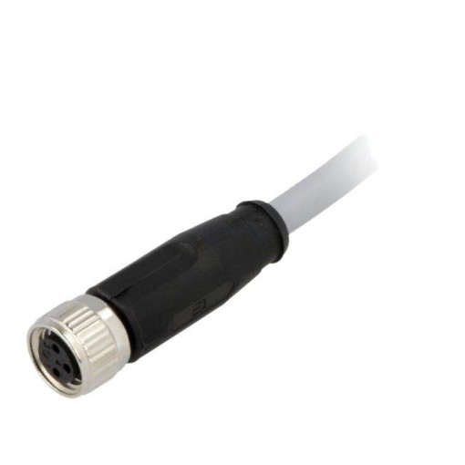 21348100380020; Connector: M8; female; PIN: 3; straight; with lead; plug; 2m; PVC; HARTING