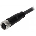 21348100388020; Connector: M8; female; PIN: 3; straight; with lead; plug; 2m; TPU; HARTING