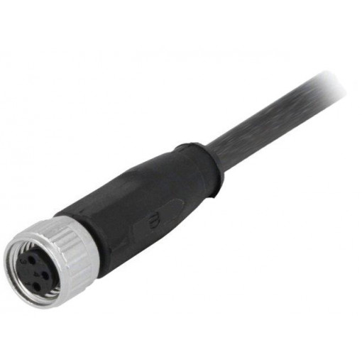 21348100388050; Connector: M8; female; PIN: 3; straight; with lead; plug; 5m; TPU; HARTING