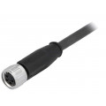 21348100489015; Connector: M8; female; PIN: 4; straight; with lead; plug; 1.5m; TPU; HARTING