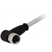 21348300380015; Connector: M8; female; PIN: 3; angled 90°; with lead; plug; 1.5m; PVC; HARTING