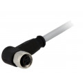 21348300380020; Connector: M8; female; PIN: 3; angled 90°; with lead; plug; 2m; PVC; HARTING