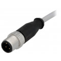 21348400484015; Plug; M12; PIN: 4; male; A code-DeviceNet / CANopen; 1.5m; straight; HARTING
