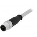 21348400882020; Plug; M12; PIN: 8; male; A code-DeviceNet / CANopen; 2m; straight; HARTING