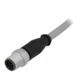 21348400C79005; Plug; M12; PIN: 12; male; A code-DeviceNet / CANopen; 0.5m; cables; HARTING