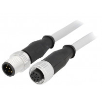 21348485882005; Cable: for sensors/automation; PIN: 8; M12-M12; 0.5m; plug; plug; HARTING