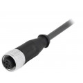 21348500491010; Plug; M12; PIN: 4; female; A code-DeviceNet / CANopen; 1m; straight; HARTING