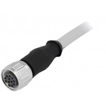 21348500C79020; Plug; M12; PIN: 12; female; A code-DeviceNet / CANopen; 2m; cables; HARTING