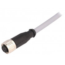 21348500C79100; Plug; M12; PIN: 12; female; A code-DeviceNet / CANopen; 10m; cables; HARTING