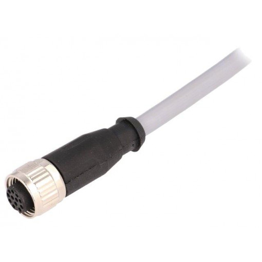 21348500C79100; Plug; M12; PIN: 12; female; A code-DeviceNet / CANopen; 10m; cables; HARTING