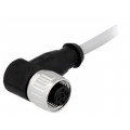 21348600484020; Plug; M12; PIN: 4; male; A code-DeviceNet / CANopen; 2m; angled 90°; HARTING