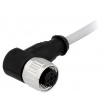 21348600484020; Plug; M12; PIN: 4; male; A code-DeviceNet / CANopen; 2m; angled 90°; HARTING