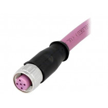 21348900487005; Plug; M12; PIN: 4; female; B code-Profibus; 0.5m; Insulation: TPU; HARTING