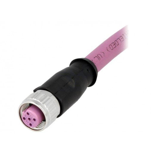 21348900487005; Plug; M12; PIN: 4; female; B code-Profibus; 0.5m; Insulation: TPU; HARTING