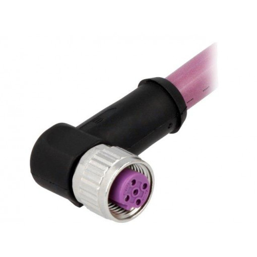 21349100487075; Plug; M12; PIN: 4; female; B code-Profibus; 7.5m; Insulation: TPU; HARTING
