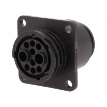 213893-2; Socket; female; PIN: 10(2+8); w/o contacts,sealed; CPC Series 6; TE Connectivity