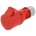214-6; Connector: AC supply 3-phase; socket; female; 16A; 400VAC; IP44; PCE 214-6; Connector: AC supply 3-phase; socket; female; 16A; 400VAC; IP44; PCE
