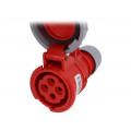 2142-6; Connector: AC supply 3-phase; socket; female; 16A; 400VAC; IP67; PCE 2142-6; Connector: AC supply 3-phase; socket; female; 16A; 400VAC; IP67; PCE