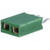 215297-2; Socket; pin strips; HV-100; female; PIN: 2; straight; 2.54mm; THT; TE Connectivity