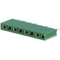 215297-8; Socket; pin strips; HV-100; female; PIN: 8; straight; 2.54mm; THT; TE Connectivity
