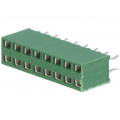 215307-8; Socket; pin strips; HV-100; female; PIN: 16; straight; 2.54mm; THT; TE Connectivity