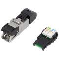 21700601; Plug; RJ45; PIN: 8; Cat: 6a; shielded; Layout: 8p8c; 5÷9mm; IDC; LAPP KABEL