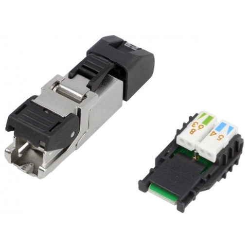 21700601; Plug; RJ45; PIN: 8; Cat: 6a; shielded; Layout: 8p8c; 5÷9mm; IDC; LAPP KABEL
