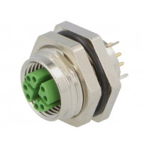 21700618; Socket; M12; PIN: 8; female; X code-ProfiNET; for panel mounting; LAPP KABEL