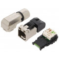21700636; Plug; RJ45; PIN: 8; Cat: 6a; shielded; Layout: 8p8c; 5.5÷10mm; IDC; LAPP KABEL