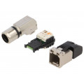 21700637; Plug; RJ45; PIN: 8; Cat: 6a; shielded; Layout: 8p8c; 5.5÷10mm; IDC; LAPP KABEL