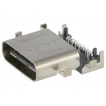217C-AA01; Socket; USB C; SMT,THT; angled; USB 3.1; ATTEND