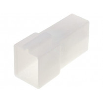 220.020W; Terminals cover; male; for push-on 6.3mm connectors with lock; IMP