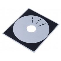220.303; Scale; Range: 1 ÷ 3; 48x42mm; Øhole: 10mm; Mat: aluminium; SUPERTRONIC 220.303; Scale; Range: 1 ÷ 3; 48x42mm; Øhole: 10mm; Mat: aluminium; SUPERTRONIC