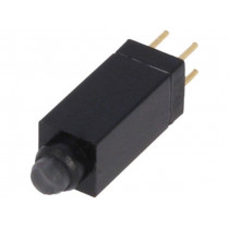 2214.1227; Switch: push-button; Pos: 2; SPDT; 0.1A/24VAC; ON-(ON); yellow; MENTOR