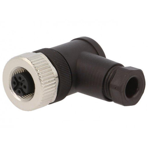 22260128; Plug; M12; PIN: 5; female; A code-DeviceNet / CANopen; for cable; LAPP KABEL