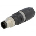 22260134; Plug; M12; PIN: 4; male; A code-DeviceNet / CANopen; for cable; IDC; LAPP KABEL