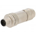 22260135; Plug; M12; PIN: 5; male; A code-DeviceNet / CANopen; for cable; LAPP KABEL
