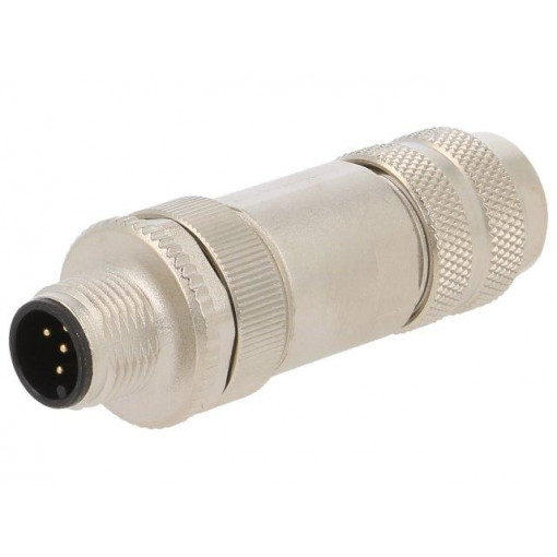 22260135; Plug; M12; PIN: 5; male; A code-DeviceNet / CANopen; for cable; LAPP KABEL