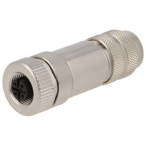 22260136; Plug; M12; PIN: 5; female; A code-DeviceNet / CANopen; for cable; LAPP KABEL