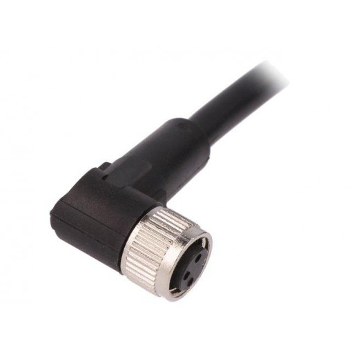 AB-C3-10,0PVC-M8FA; Connection lead; M8; PIN: 3; angled; 10m; plug; 60VAC; 4A; -25÷80°C; LAPP KABEL