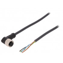 AB-C5-2,0PUR-M12FA; Connection lead; M12; PIN: 5; angled; 2m; plug; 60VAC; 4A; -25÷80°C; LAPP KABEL