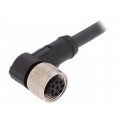 AB-C8-5,0PUR-M12FA; Connection lead; M12; PIN: 8; angled; 5m; plug; 30VAC; 4A; -25÷80°C; LAPP KABEL AB-C8-5,0PUR-M12FA; Connection lead; M12; PIN: 8; angled; 5m; plug; 30VAC; 4A; -25÷80°C; LAPP KABEL