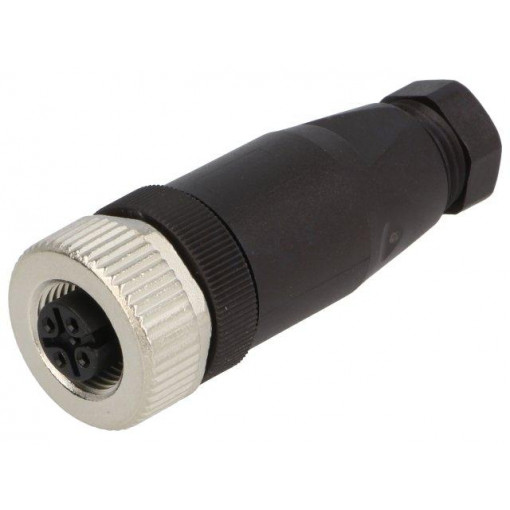 22260640; Plug; M12; PIN: 4; female; A code-DeviceNet / CANopen; for cable; LAPP KABEL