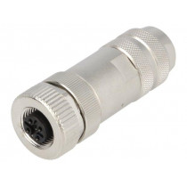 22260646; Plug; M12; PIN: 5; female; B code-Profibus; for cable; IP67; LAPP KABEL