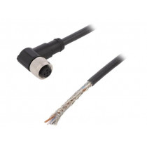 AB-C5-5,0PUR-M12FA-SH; Connection lead; M12; PIN: 5; angled; 5m; plug; 60VAC; 4A; -25÷80°C; LAPP KABEL