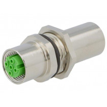 22262022; Coupler; M12 male D coded,M12 female D coded; D code-Ethernet; LAPP KABEL 22262022; Coupler; M12 male D coded,M12 female D coded; D code-Ethernet; LAPP KABEL